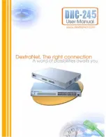 Preview for 1 page of DextraNet DHC-245 User Manual