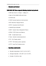 Preview for 5 page of DexWeb Telecom VOIP-9001 Specification & Installation Manual