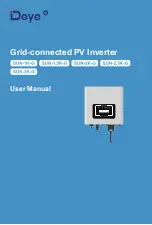 Deye SUN-1.5K-G User Manual preview