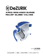 DeZurik APCO SRG-6500 Instruction Manual preview