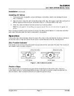 Preview for 7 page of DeZurik BAW AWWA Installation, Operation And Maintenance Manual