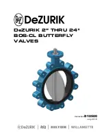 DeZurik BOS-CL Installation, Operation And Maintenance Manual предпросмотр