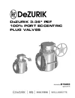 Preview for 1 page of DeZurik PEF Installation And Operation Manual