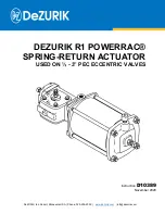 Предварительный просмотр 1 страницы DeZurik POWERRAC R1 Instruction Manual