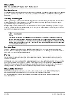 Preview for 2 page of DeZurik POWERRAC R3 Installation And Operation Manual