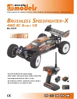 DF-models Brushless Speedfighter-X Operating Instructions Manual preview