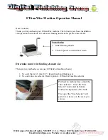 Preview for 3 page of DFG ETitanWire Instruction Manual