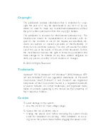 Preview for 2 page of DFI-ITOX G4E606-P User Manual