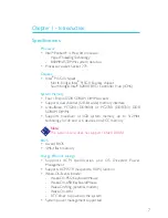 Preview for 7 page of DFI-ITOX G7V300-P User Manual