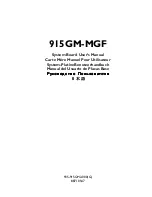 Предварительный просмотр 1 страницы DFI 915GM-MGF User Manual