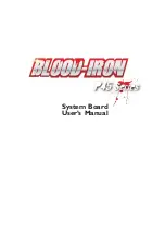 Preview for 1 page of DFI Blood-iron P45 Series User Manual