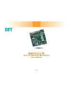 DFI BW171 User Manual preview