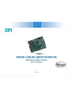 Preview for 1 page of DFI CH960-CM246 User Manual