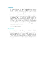 Preview for 2 page of DFI CM64-AL User Manual