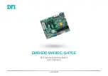 DFI CMS630-Q470E User Manual предпросмотр