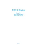 DFI CS15-BN User Manual предпросмотр