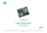 DFI CS631-C246/Q370 User Manual preview