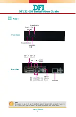 Предварительный просмотр 1 страницы DFI DT122-GH Installation Manual