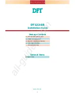 DFI DT122-SB Installation Manual preview