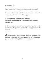 Предварительный просмотр 3 страницы DFI DUS R-50S User Manual