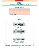 Preview for 1 page of DFI EC800 Series Installation Manual