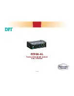 DFI EC90A-AL User Manual предпросмотр