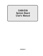 DFI G486-EVA User Manual предпросмотр