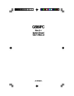 DFI G586IPC User Manual preview