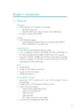 Preview for 7 page of DFI G5M350-P User Manual