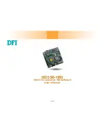 Предварительный просмотр 1 страницы DFI HD100-H81 User Manual