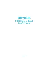 Предварительный просмотр 1 страницы DFI HR900-B User Manual