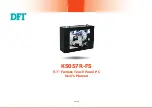 DFI KS057R-FS User Manual предпросмотр