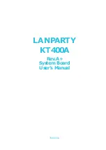 DFI LanParty KT400A User Manual предпросмотр