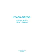 Предварительный просмотр 1 страницы DFI LT600-DR/D/L User Manual