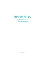 Preview for 1 page of DFI NP100-N16C User Manual