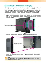 Preview for 3 page of DFI OPS150-CS Installation Manual