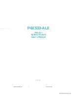 Preview for 1 page of DFI P4X533-ALE User Manual