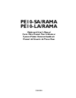 DFI PE10-LA/RAMA User Manual предпросмотр