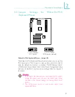 Предварительный просмотр 21 страницы DFI PE11-EC User Manual