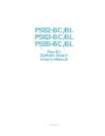 DFI PS82-BC/BL User Manual предпросмотр