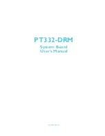 DFI PT332-DRM User Manual preview