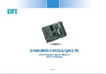 DFI SH960MD-CM236/QM170 User Manual preview