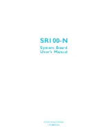 DFI SR100-N User Manual preview