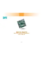 Preview for 1 page of DFI SU171 User Manual