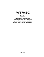 Preview for 1 page of DFI WT70-EC User Manual