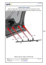 Предварительный просмотр 14 страницы DFK CF MOTO CFORCE 450 Installation Instructions Manual