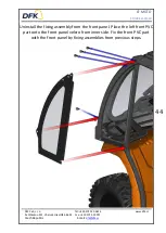 Предварительный просмотр 44 страницы DFK CF MOTO CFORCE 450 Installation Instructions Manual