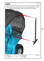 Предварительный просмотр 29 страницы DFK CF MOTO CFORCE 625 Installation Instructions Manual