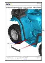 Предварительный просмотр 38 страницы DFK CF MOTO CFORCE 625 Installation Instructions Manual