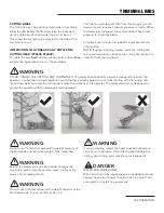 Preview for 23 page of DFM TurboSaw EX2600 Operator'S Manual